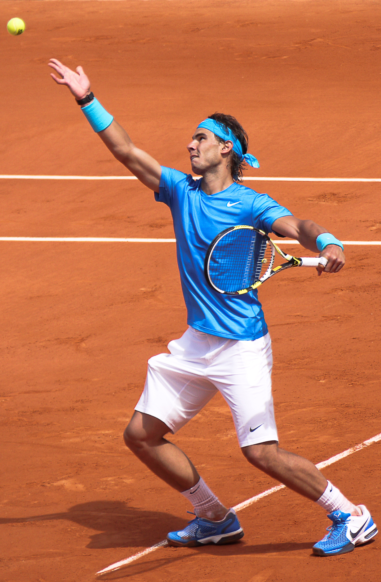 Imagem de referência relacionada a Rafael Nadal, item descrito como tenista espanhol